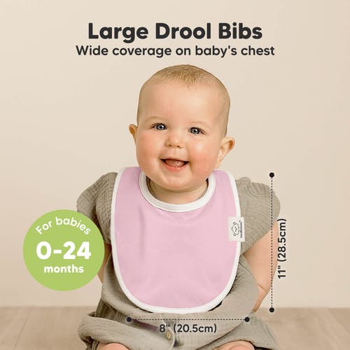 Keababies 8-pack Baby Drool Bibs In Spring