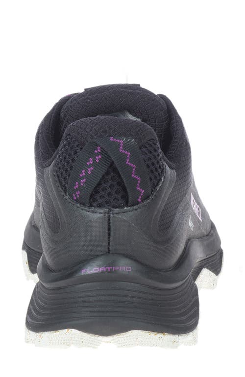 Merrell Moab Speed Gore-tex® Hiking Sneaker In Black