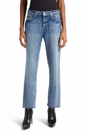 L'AGENCE Marty High-Rise Flare Jean In Jet