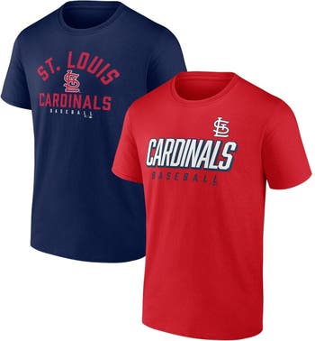 Men's St. Louis Cardinals Fanatics Branded Red/Navy Fundamental