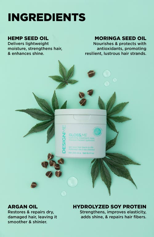 Design.me Designme Gloss.me Hydrating Treatment Mask In No Color
