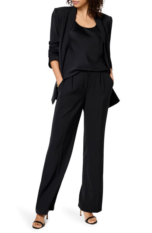 Shop Nic + Zoe Nic+zoe Social Edit Wide Leg Pants In Black Onyx