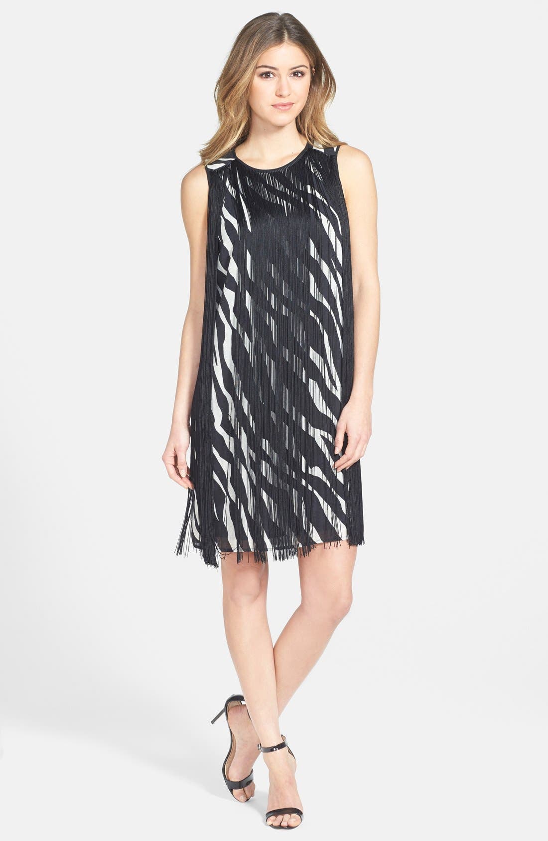 michael kors fringe dress