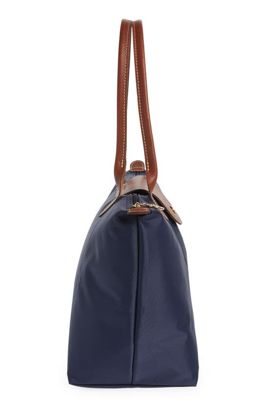 Longchamp Navy Blue Nylon Le Pliage Hobo Longchamp