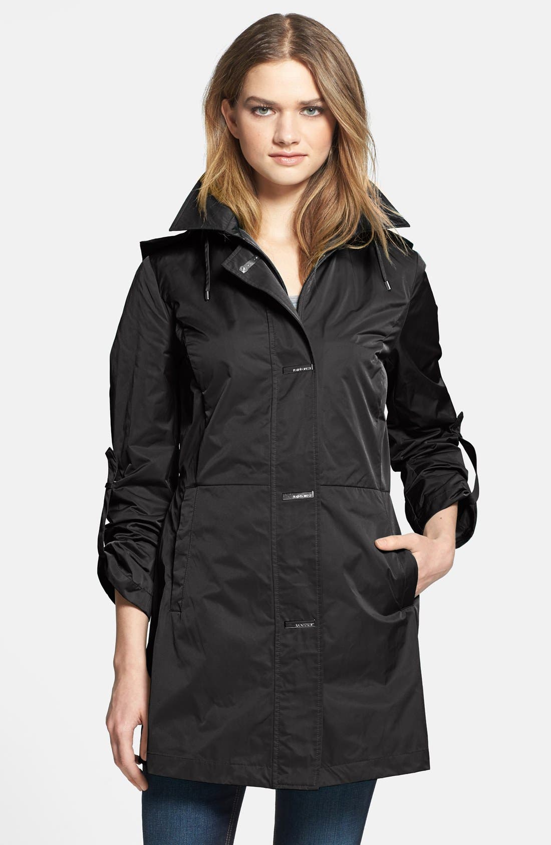 RAINFOREST Packable Roll Sleeve Jacket Nordstrom