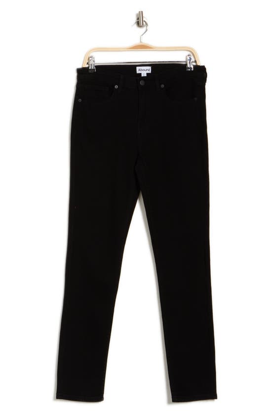 Abound Skinny Fit Jeans In Raw Black