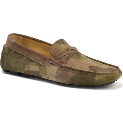 Trask Silas River Moc Toe Slip-On, Green