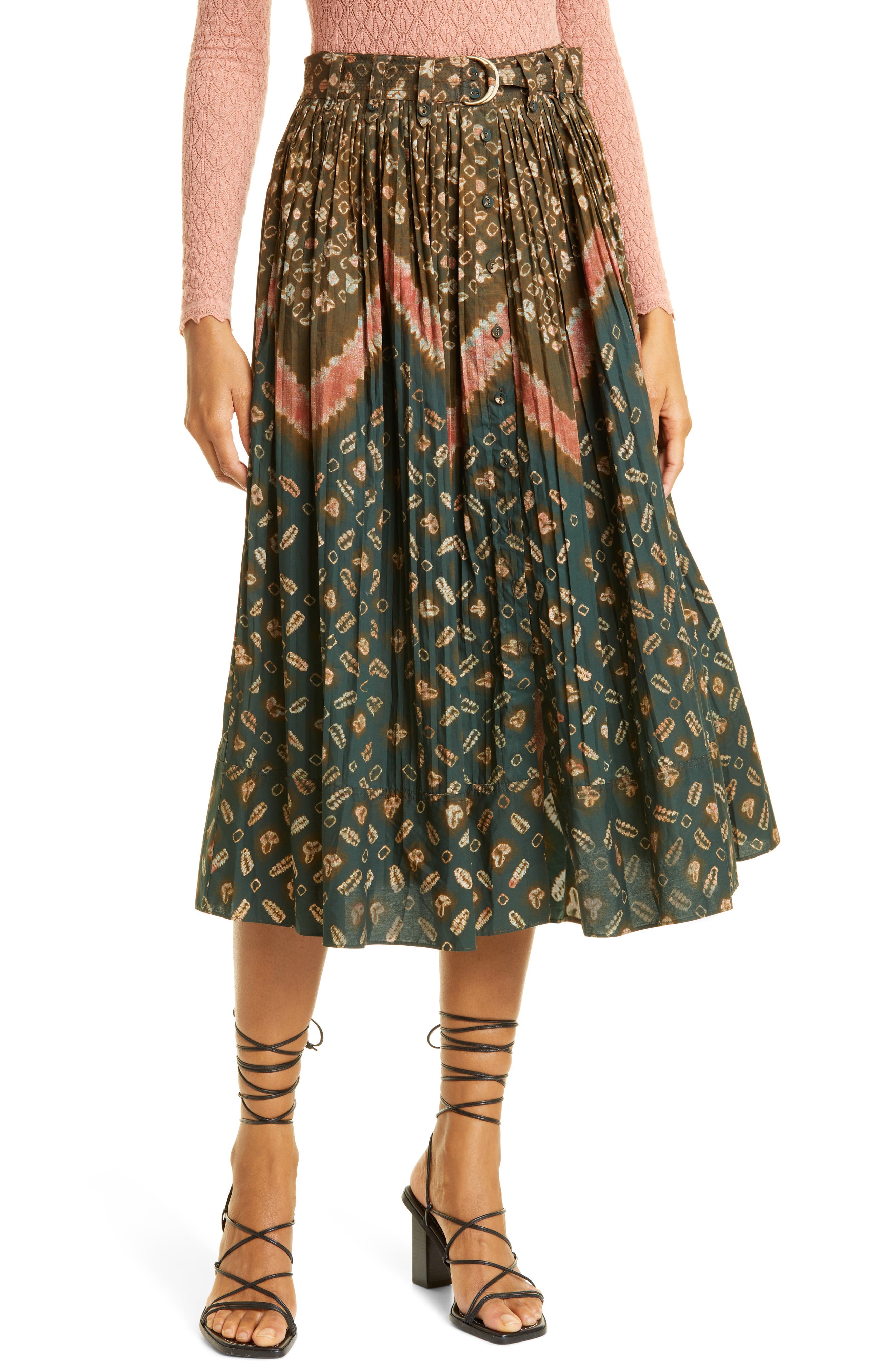 ulla johnson aido skirt