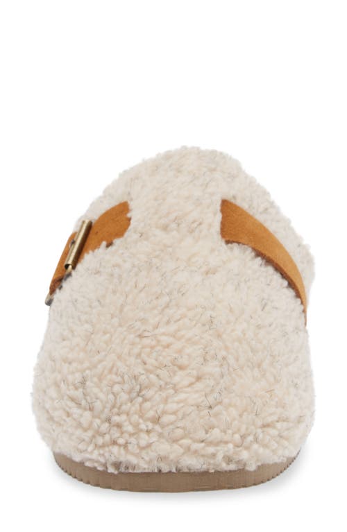 Acorn Ela Recycled Berber Scuff Slipper In Natural
