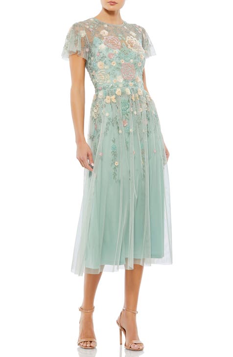 Women's Blue/Green Midi Dresses | Nordstrom