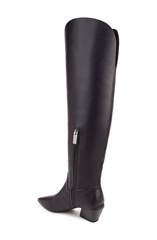 Shop Sarto By Franco Sarto Gwyn Pointed Toe Over The Knee Boot In Purple