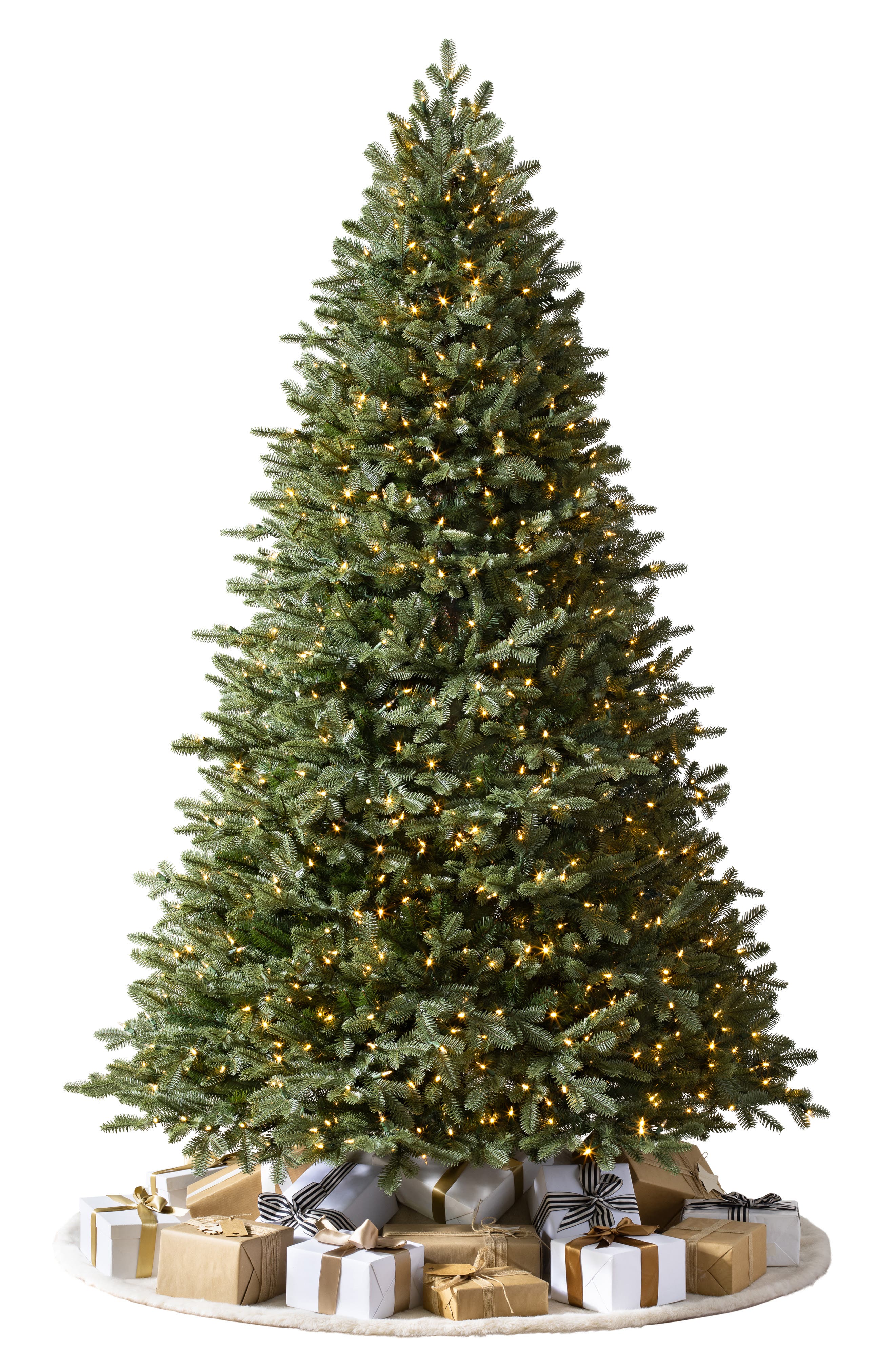 Balsam Hill Grand Spruce Tree in Green/White 