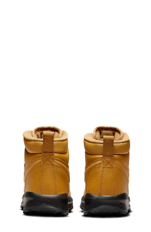 Nike Kids' Manoa Sneaker Boot In Wheat/black/wheat