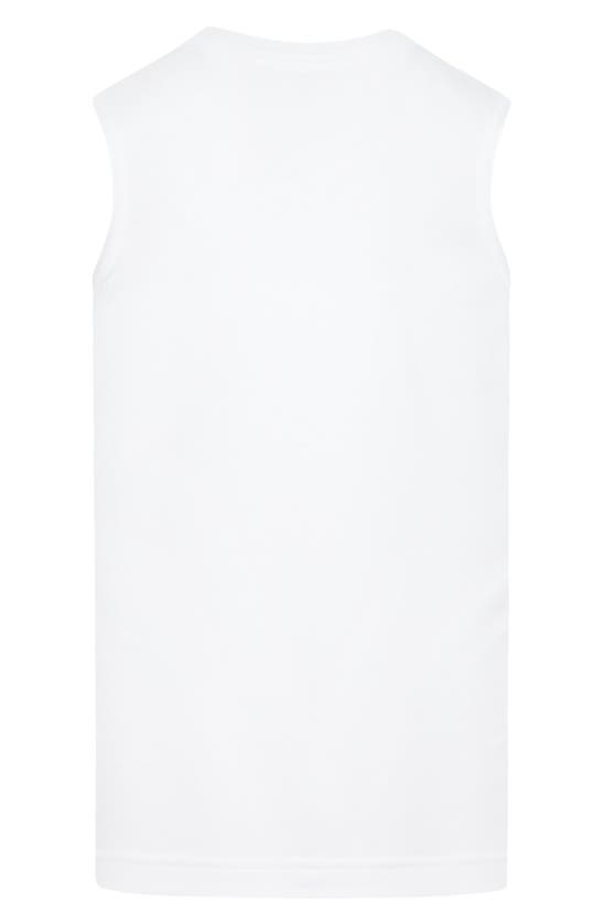 Shop Nike Kids' Futura Cone Graphic Tank In White