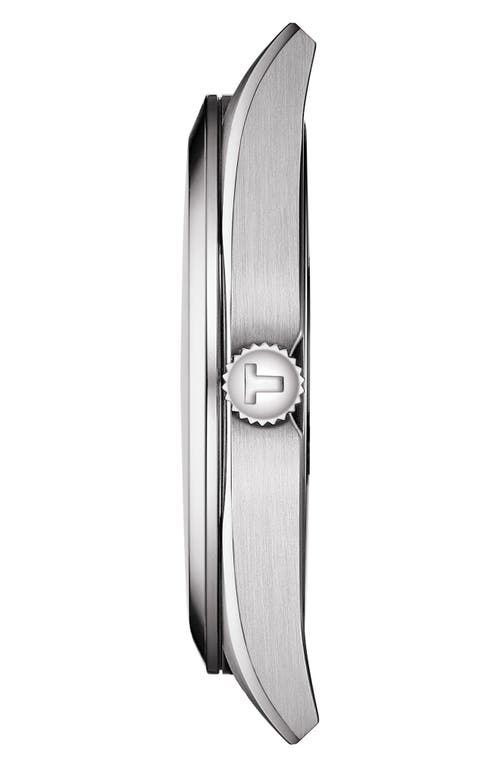 Tissot T-classic Gentleman Bracelet Watch, 40mm In Grey/black/silver