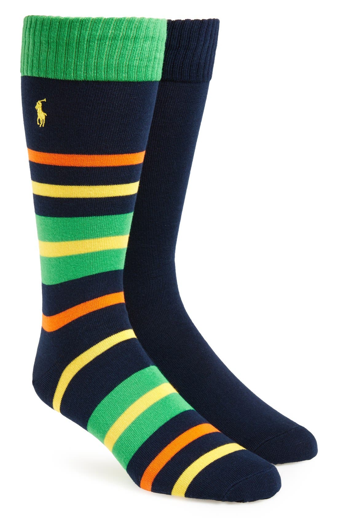 Polo Ralph Lauren Cotton Blend Socks (Assorted 2Pack) Nordstrom