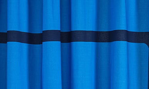 Brooks Brothers Contrast Frame Shower Curtain In Royal Blue
