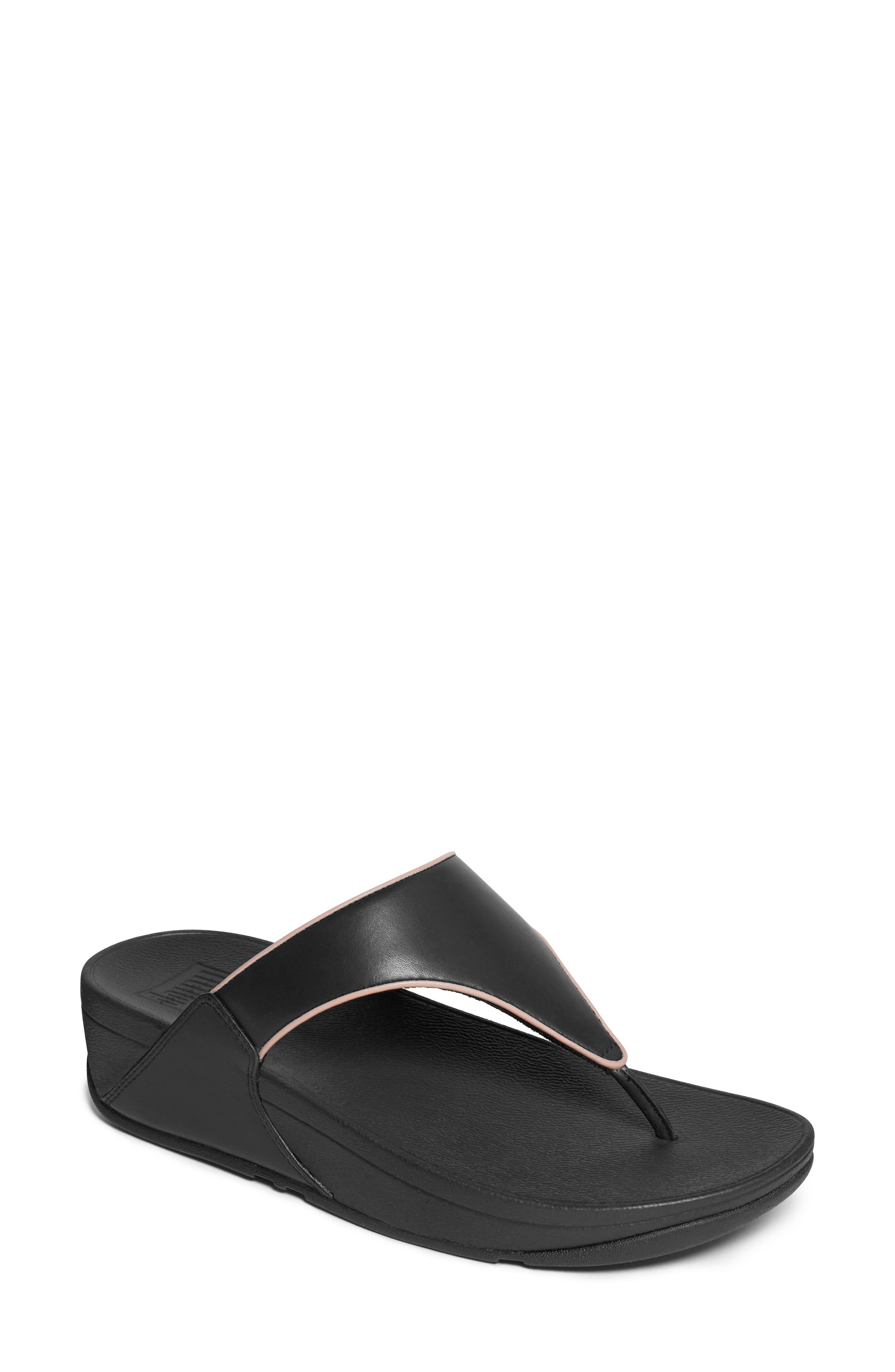 button toe post sandals