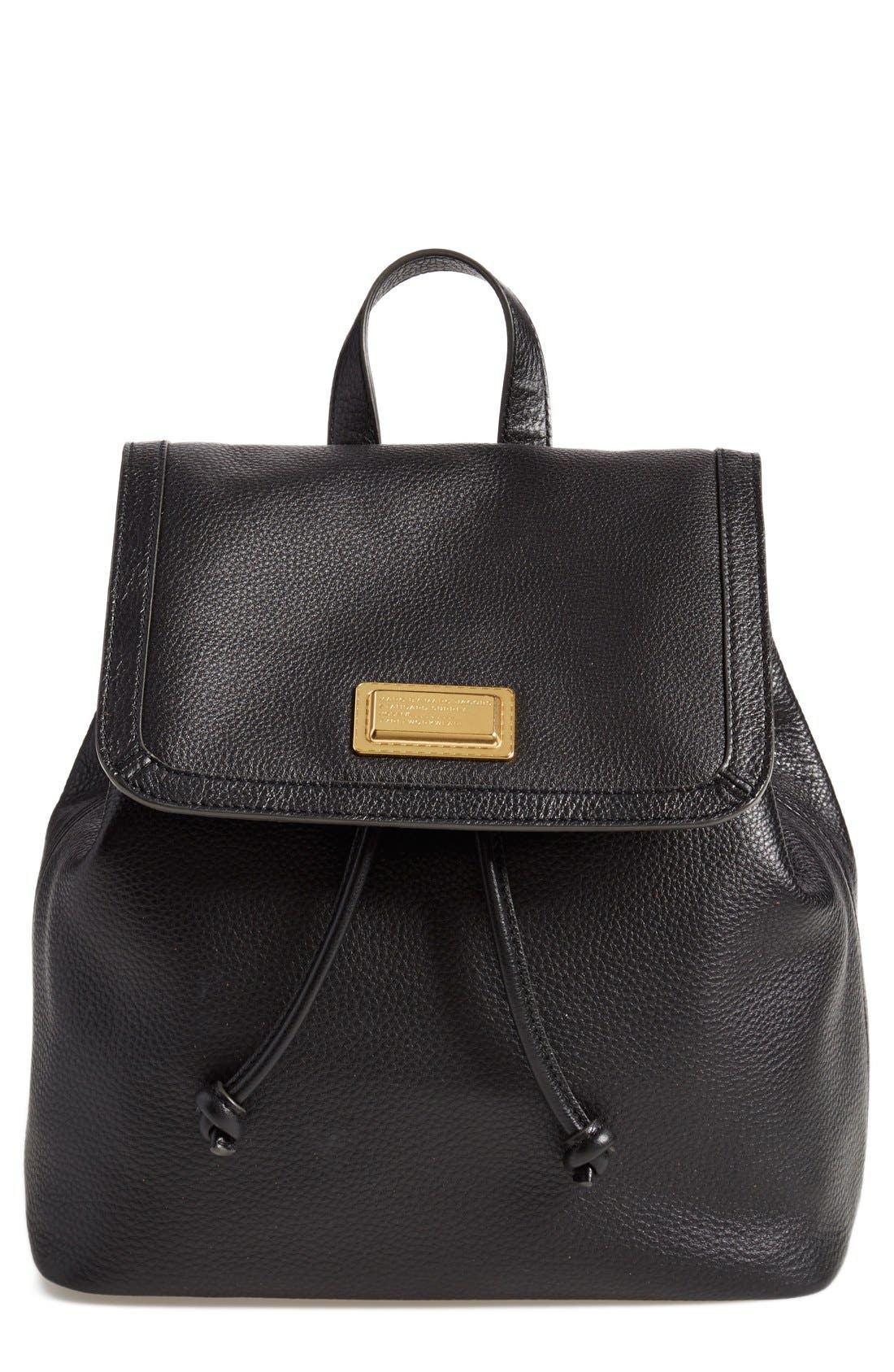 marc jacobs leather backpack sale