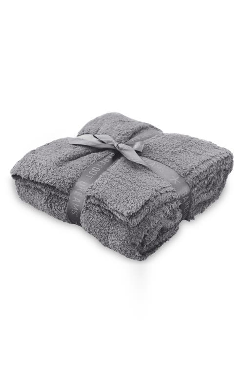 barefoot dreams CozyChic™ Throw Blanket in Dove Gray