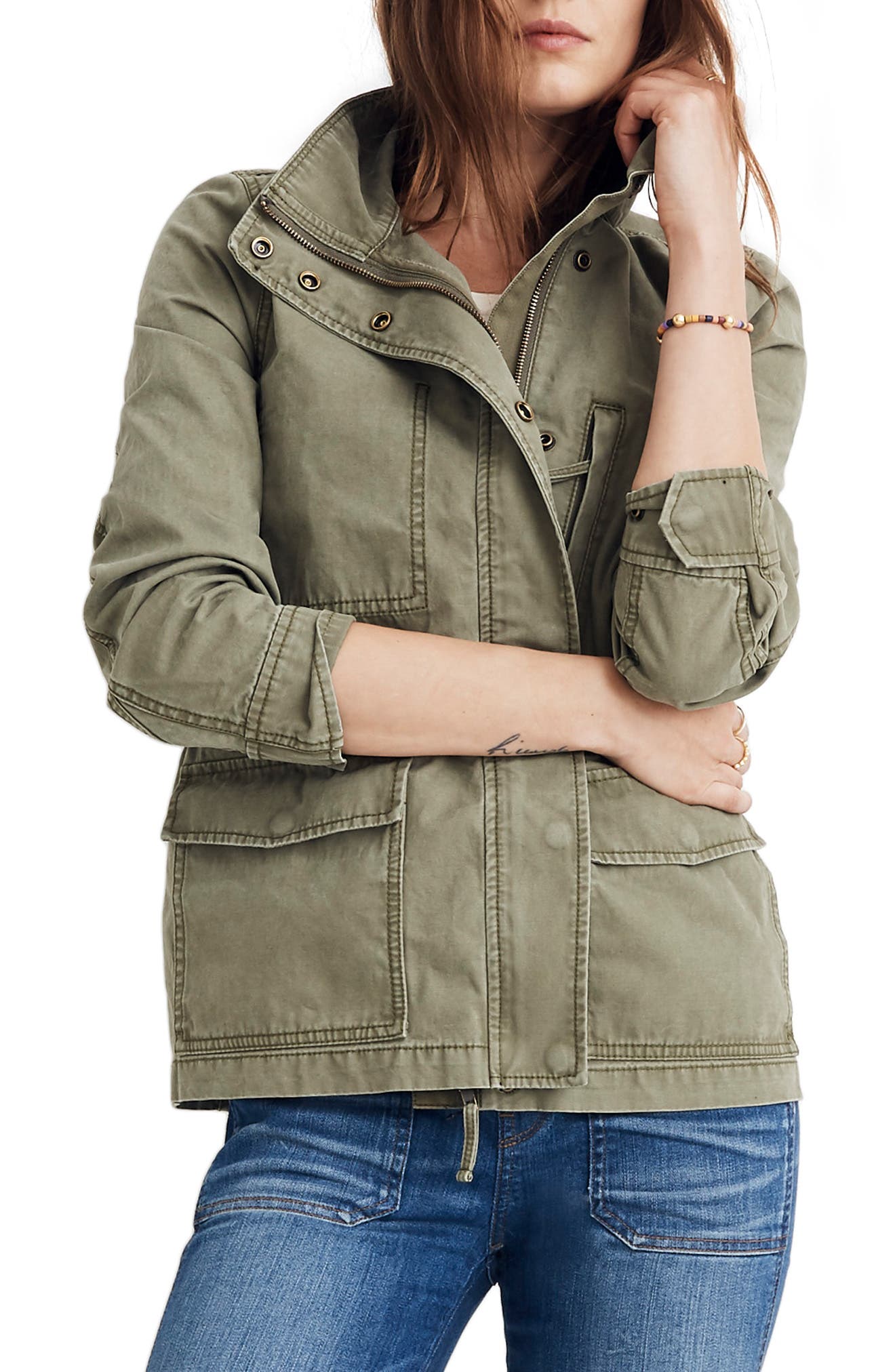 madewell embroidered passage jacket