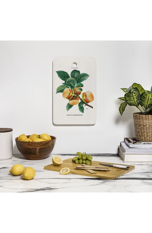 Deny Designs Pizza Plant Cutting Board In Beige