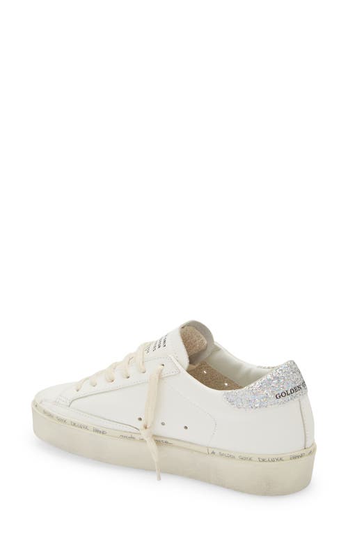 Golden Goose Ball-star Sneakers In White/silver