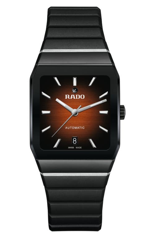 Rado Anatom Automatic Bracelet Watch, 32.5mm In Black