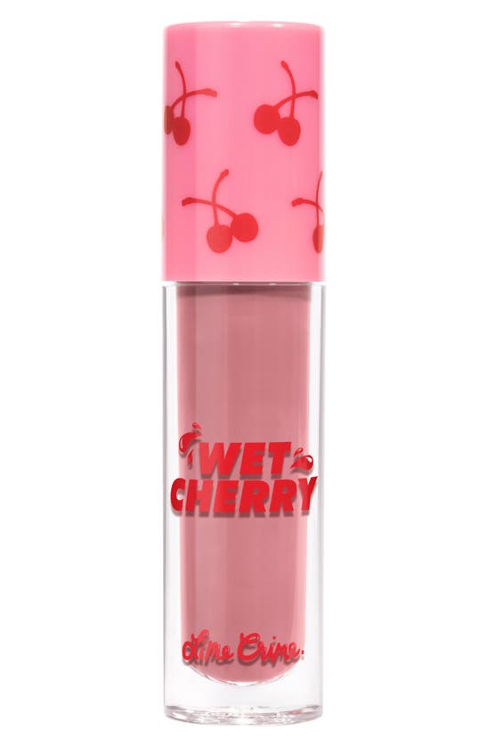 Lime Crime Wet Cherry Lip Gloss In Naked Cherry