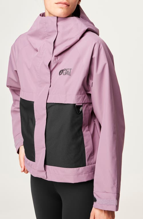Cowrie Waterproof Hooded Jacket in Grapeade