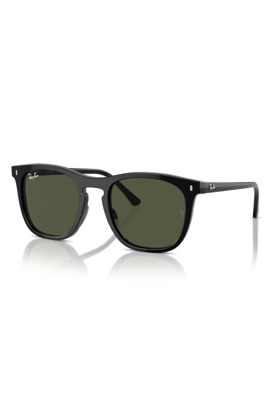 Shop Ray Ban Ray-ban 53mm Square Sunglasses In Black