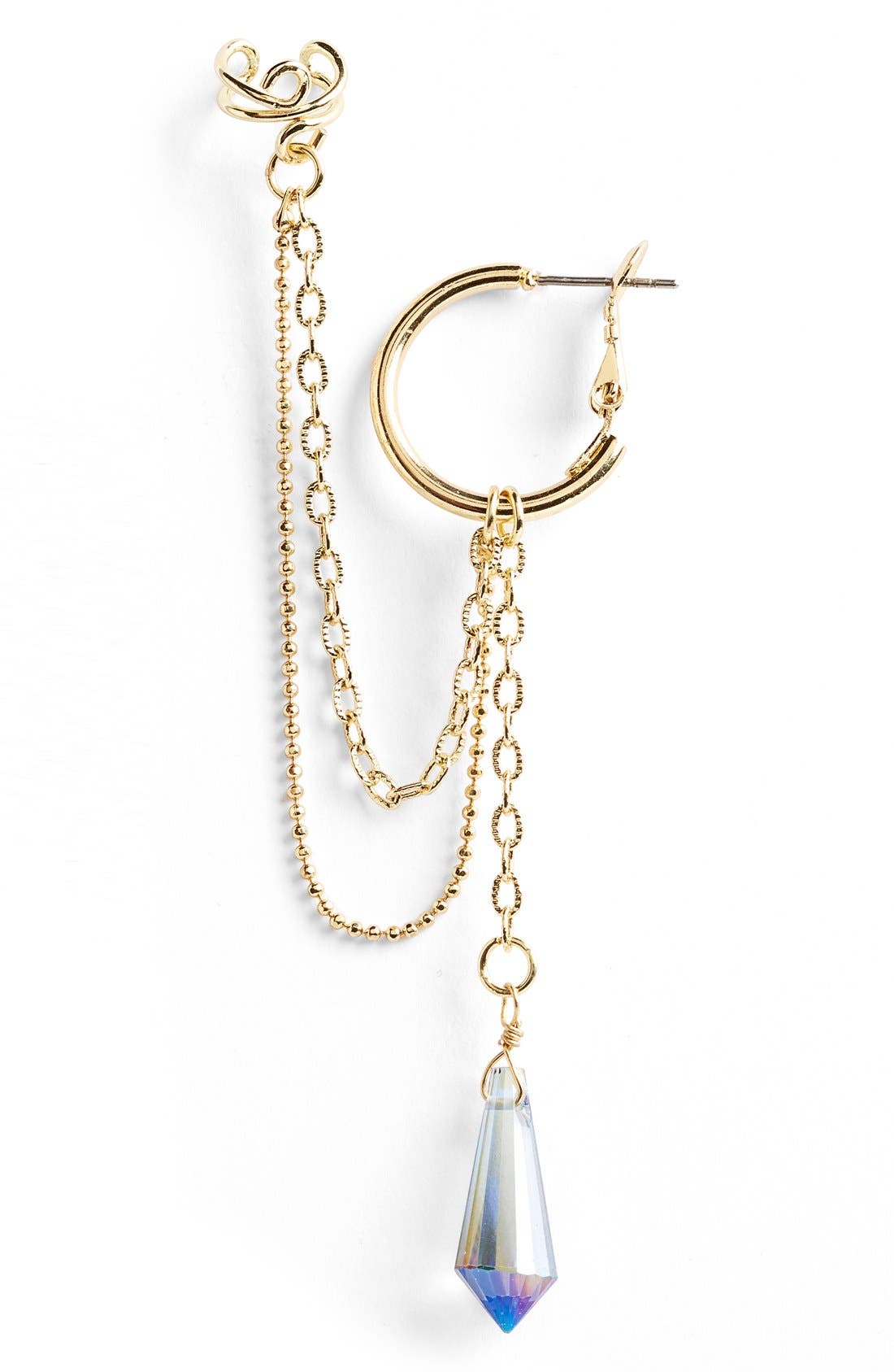 'Chain & Drop' Ear Cuff Nordstrom