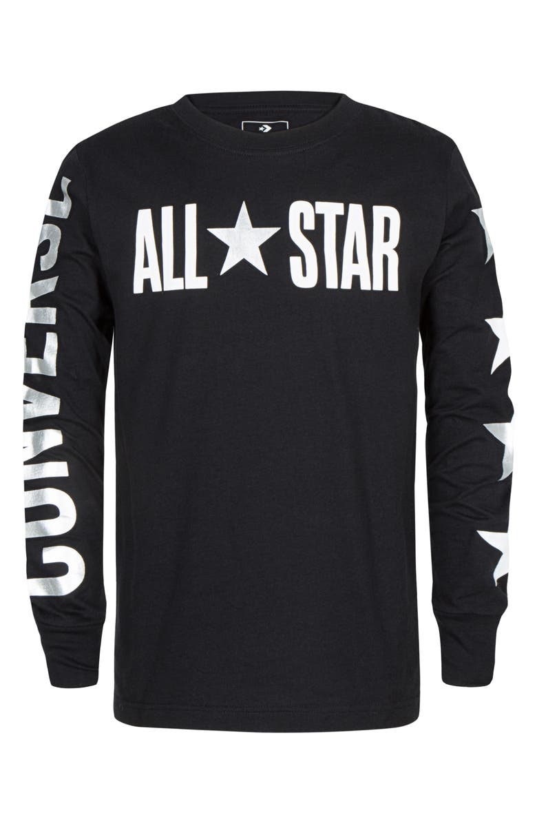 Converse All Star Long Sleeve T Shirt Big Boys Nordstrom
