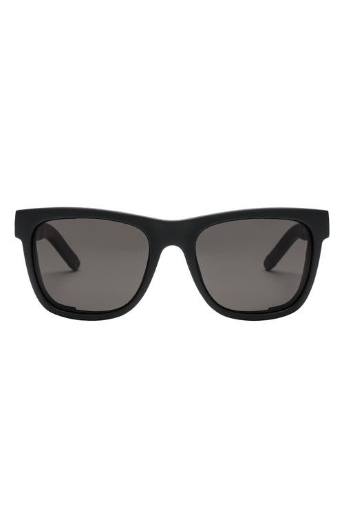 JJF12 41mm Sport Polarized Sunglasses in Matte Black/Grey Polar Pro