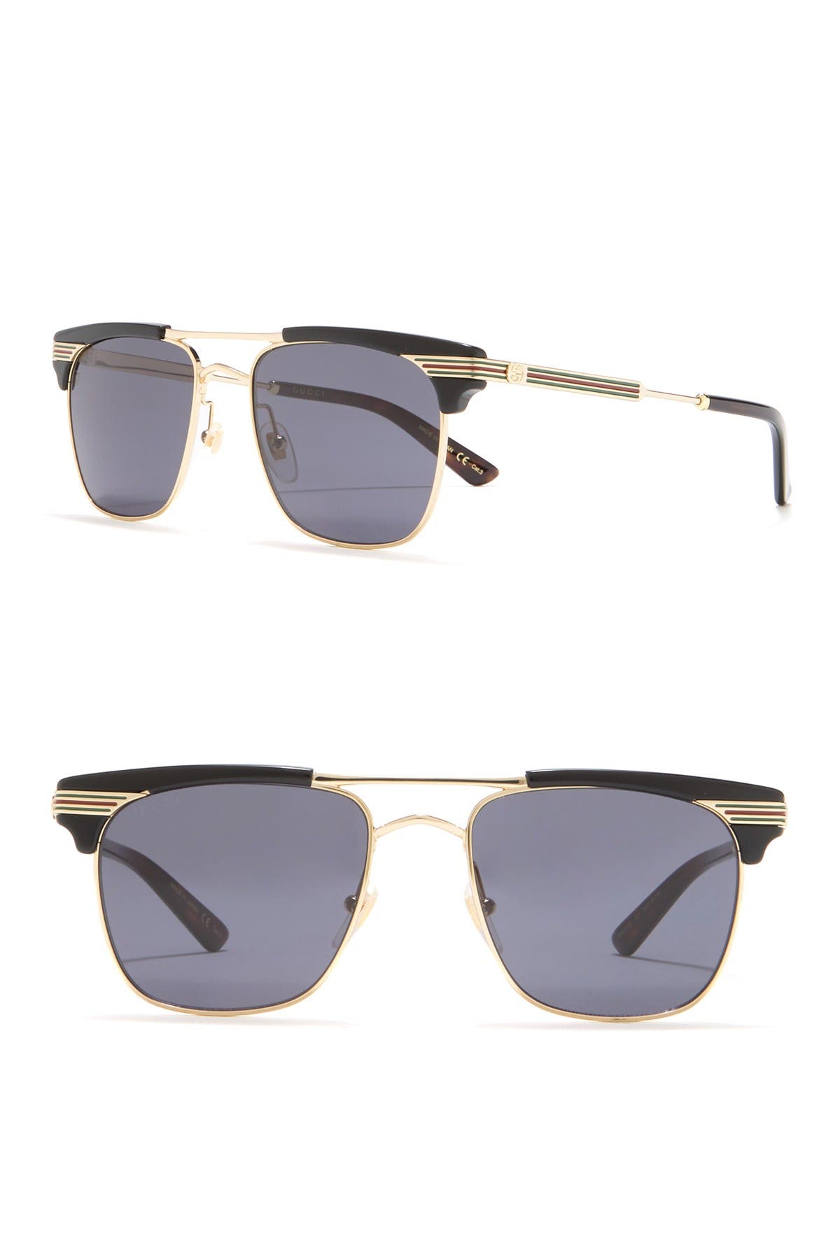GUCCI | 52mm Clubmaster Sunglasses | Nordstrom Rack