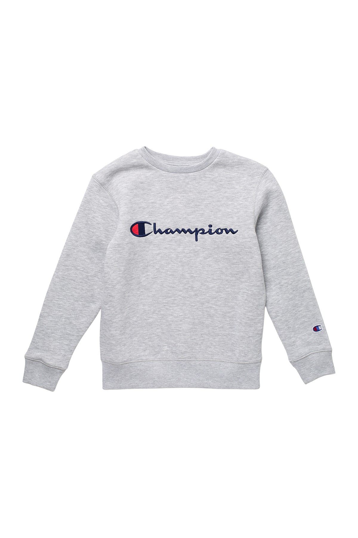 champion jacket kids grey