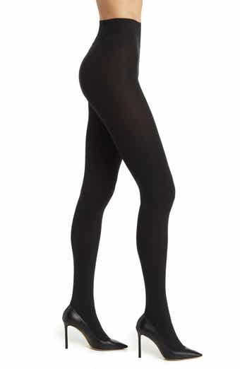 NEW Spanx Tights Luxe Legs CHARCOAL Sz B Opaque All Day Shaping