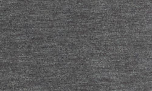 Go Couture Ruched Long Sleeve Dress In Charcoal