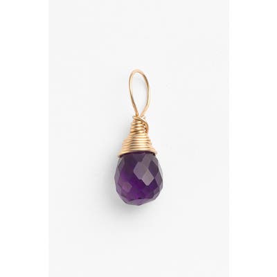 Nashelle 14K-Gold Fill & Semiprecious Stone Charm