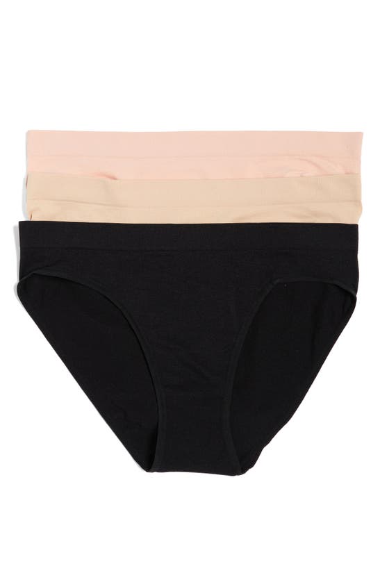 NORDSTROM RACK NORDSTROM RACK 3-PACK ASSORTED LOW RISE BIKINIS