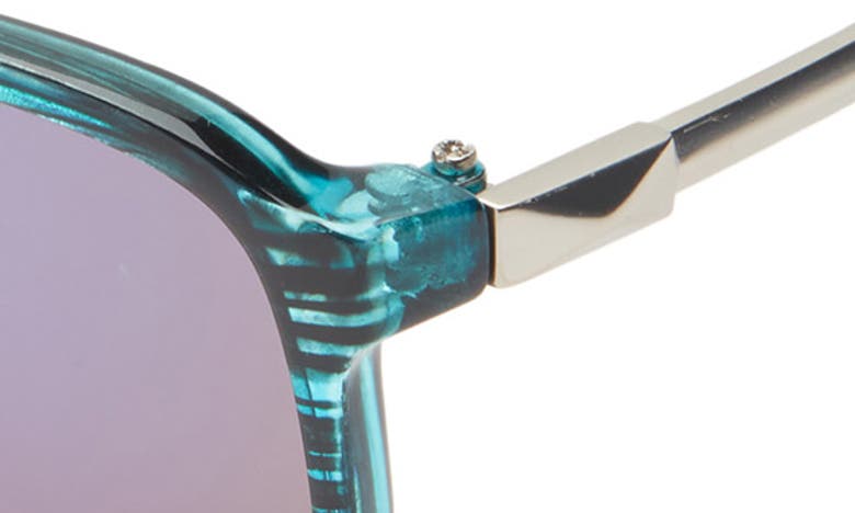 Shop Vince Camuto Aviator Sunglasses In Blue