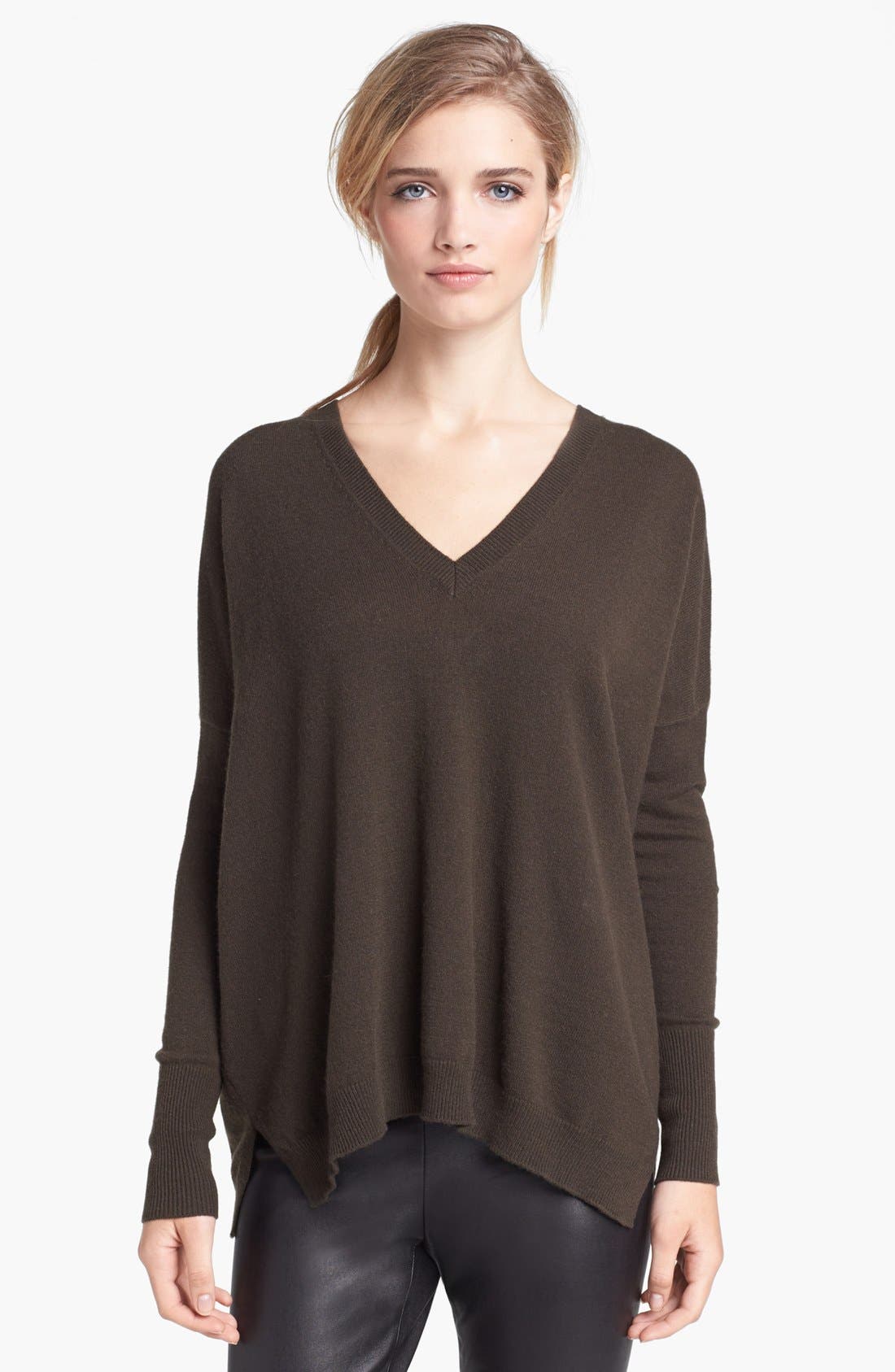 Vince Double V-Neck Cashmere Sweater | Nordstrom