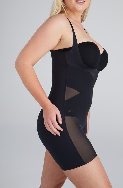 Shop Honeylove Open Bust Bodysuit In Runway