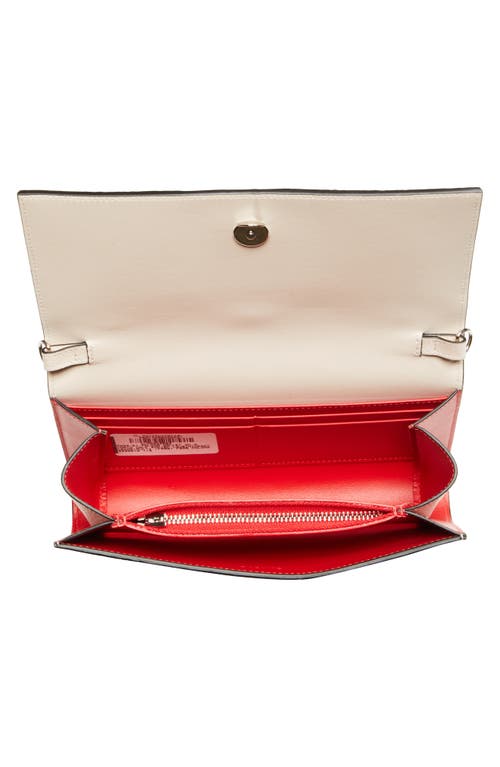 Christian Louboutin Paloma Loubinthesky Calfskin Wallet On A Chain In F609 Leche/multi