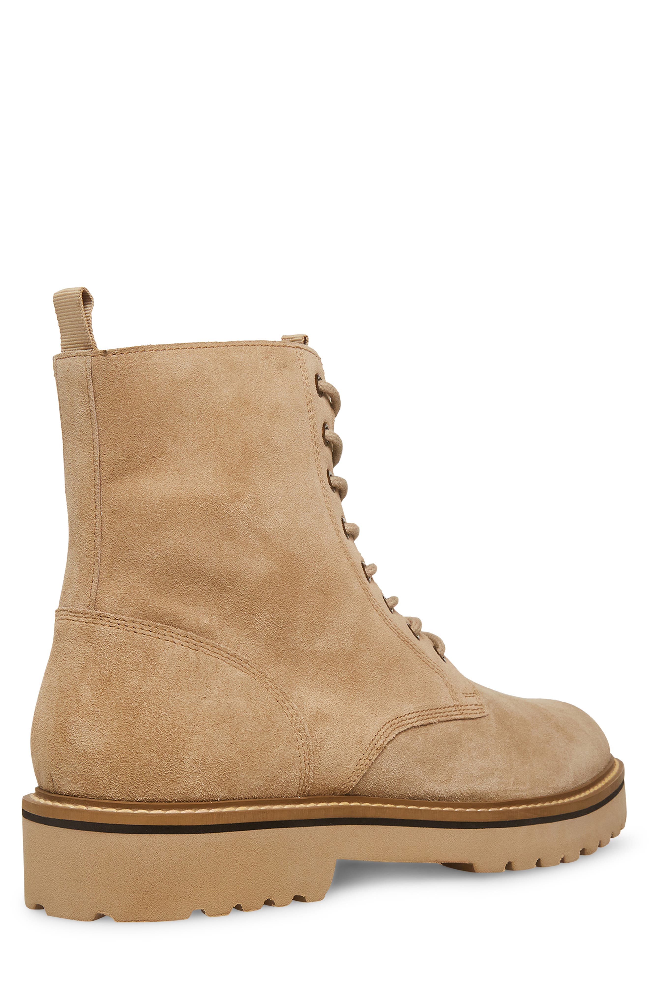 Steve Madden Leather Combat Boot (Men) Nordstromrack