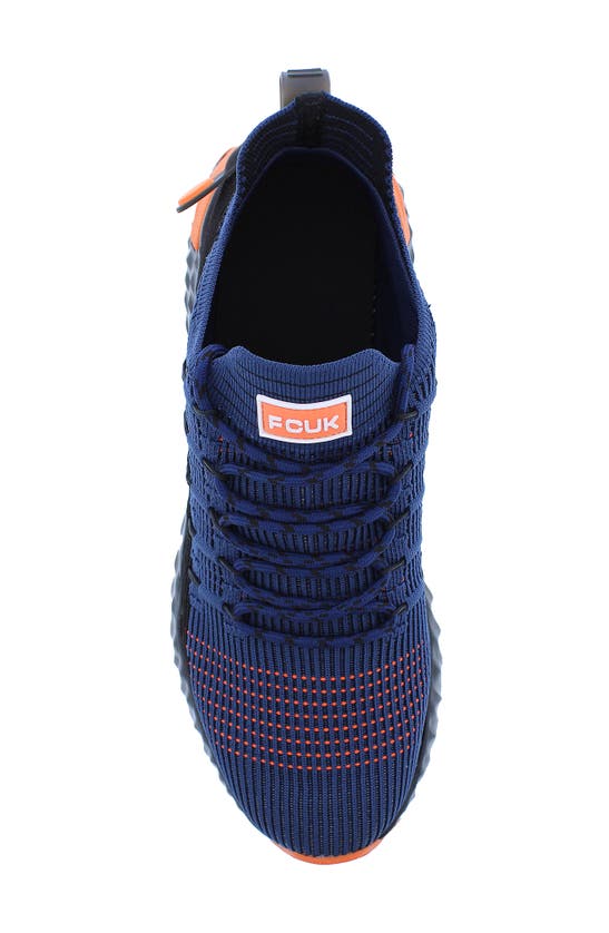 Shop French Connection Nicco Sneaker In Navy