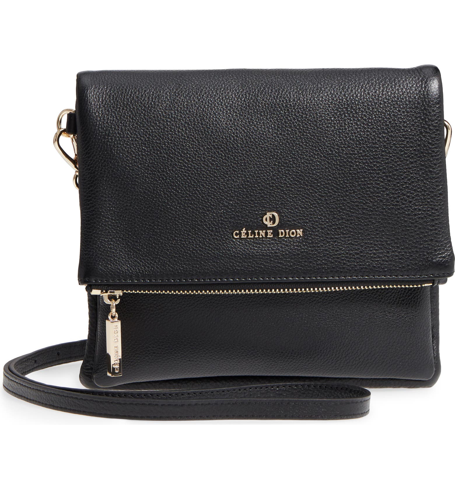 Céline Dion Adagio Leather Crossbody Bag | Nordstrom