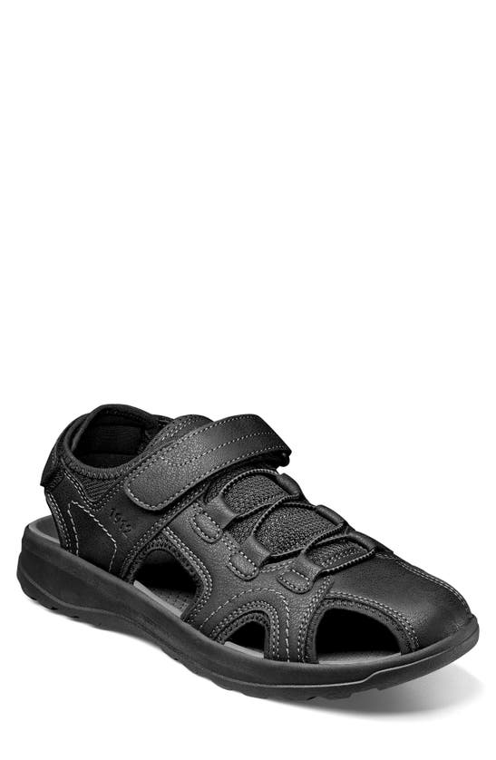 Shop Nunn Bush Huck Sport Sandal In Black