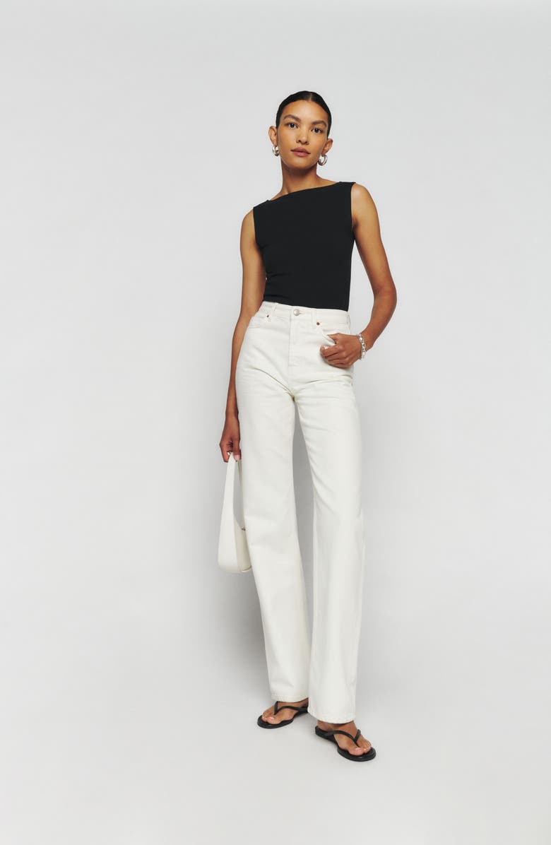 Reformation Dusk Stretch Knit Top Nordstrom