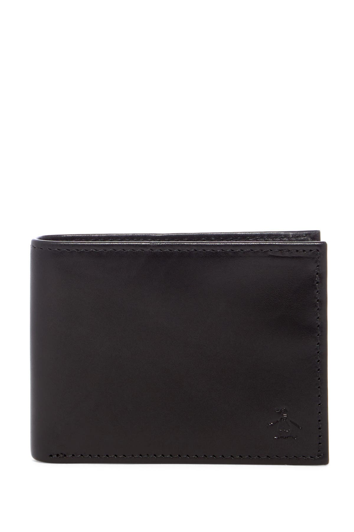 RFID Slim Bifold Leather Wallet 